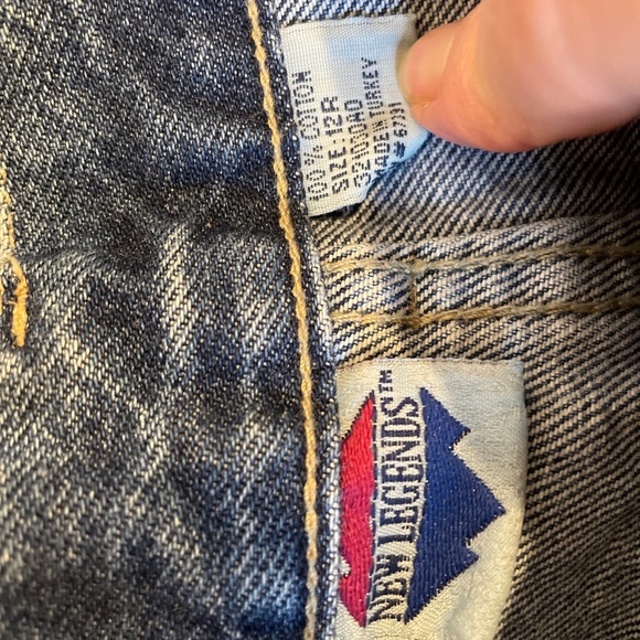 2 Pair NEW LEGENDS DENIM Black & blue denim jeans 12,12R boys/girls - Picture 9 of 15